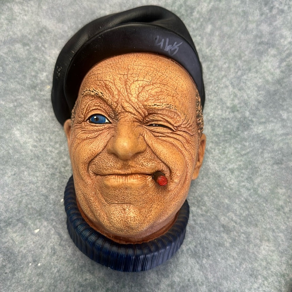Bossons England Chalkware 1967 Boatman rare find
